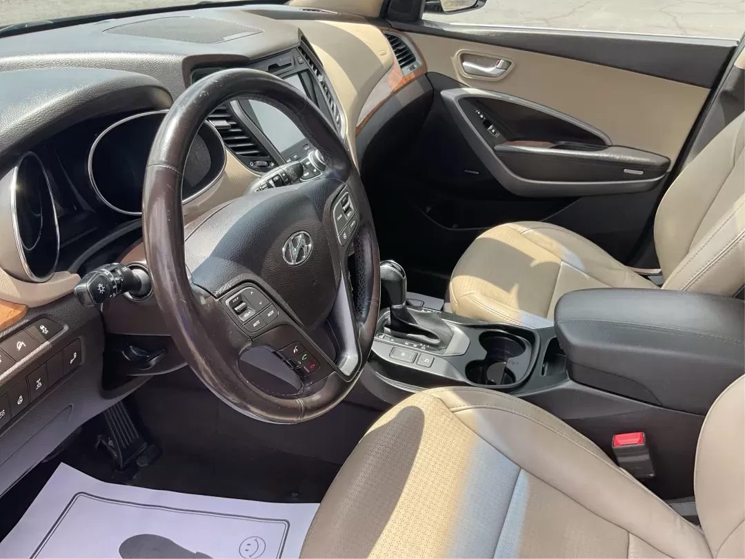 2015 Hyundai Santa Fe Sport 2.4L (5XYZUDLB2FG) with an Theta II 2.4L I-4 gasoline direct injection engine, located at 8750 N County Rd 25A, Piqua, OH, 45356, (937) 908-9800, 40.164391, -84.232513 - 2015 Hyundai Santa Fe Sport 2.4L - Photo#8