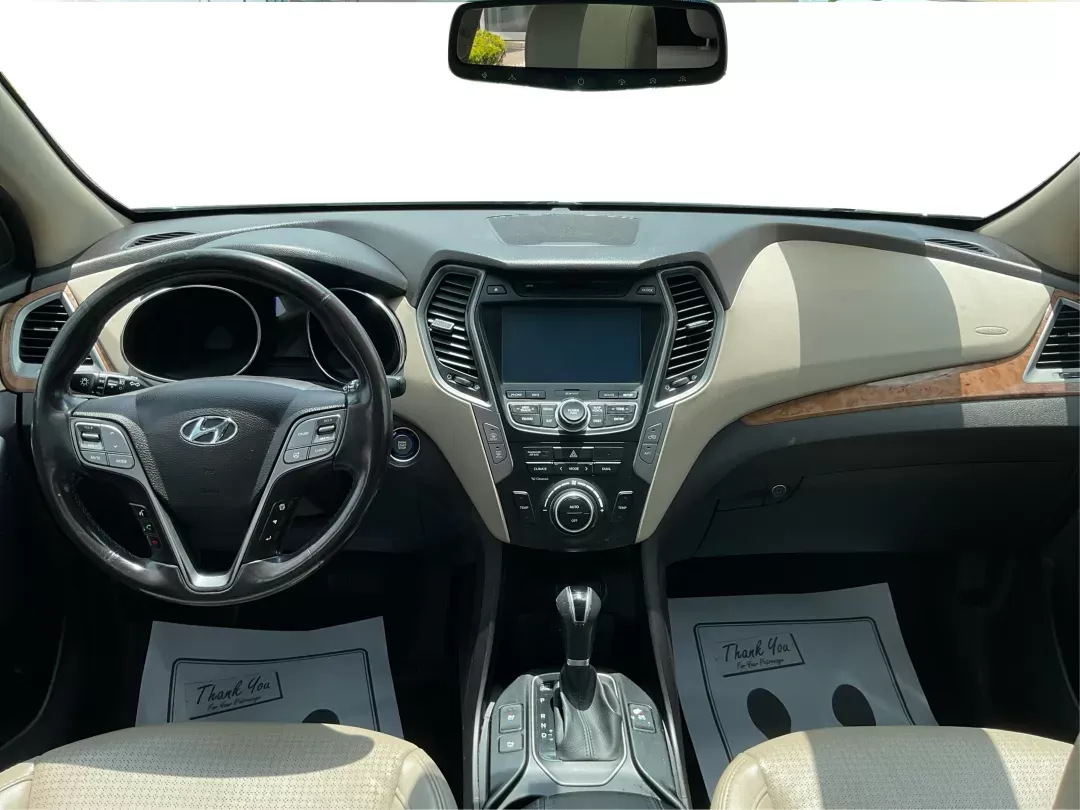 2015 Hyundai Santa Fe Sport 2.4L (5XYZUDLB2FG) with an Theta II 2.4L I-4 gasoline direct injection engine, located at 8750 N County Rd 25A, Piqua, OH, 45356, (937) 908-9800, 40.164391, -84.232513 - 2015 Hyundai Santa Fe Sport 2.4L - Photo#19