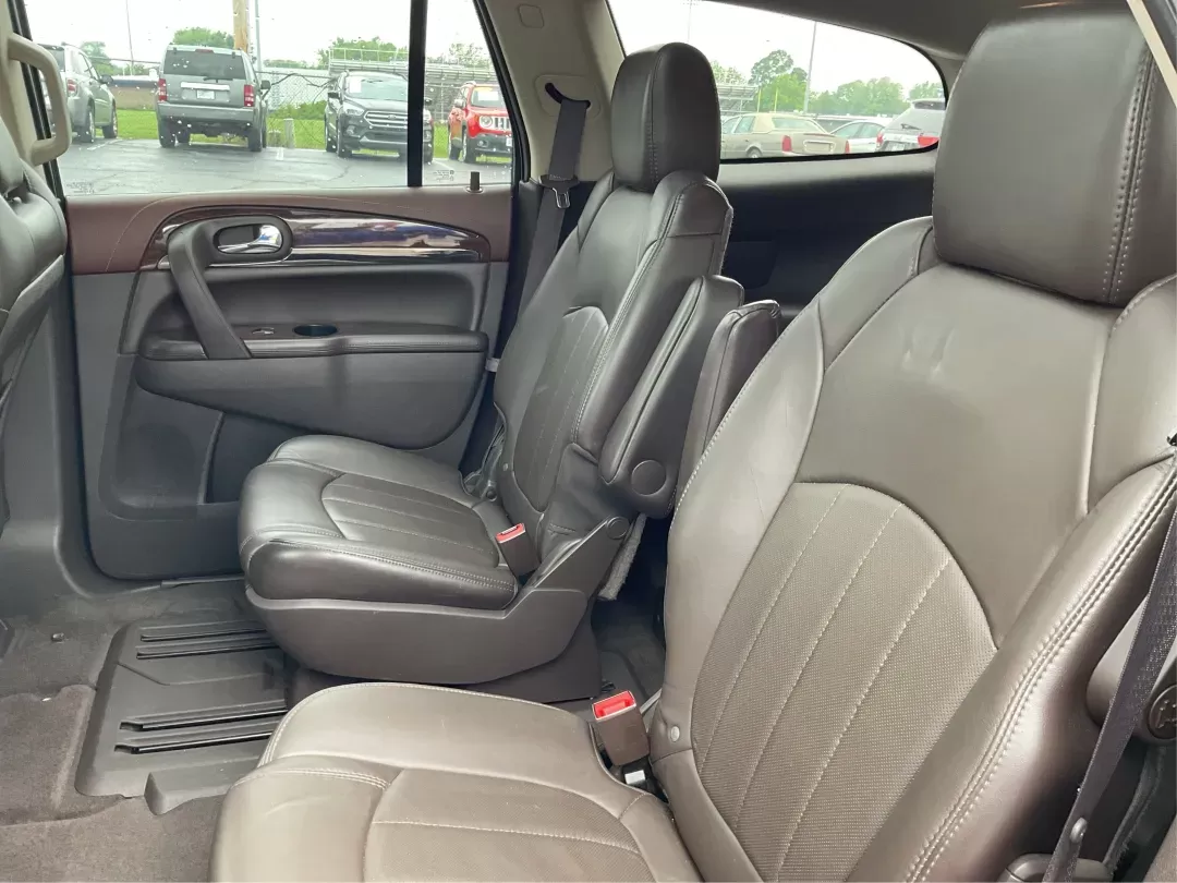 2014 Buick Enclave Premium (5GAKVCKD1EJ) with an 3.6L V-6 gasoline direct injection engine, located at 401 Woodman Dr, Riverside, OH, 45431, (937) 908-9800, 39.760899, -84.123421 - 2014 Buick Enclave Premium - Photo#9