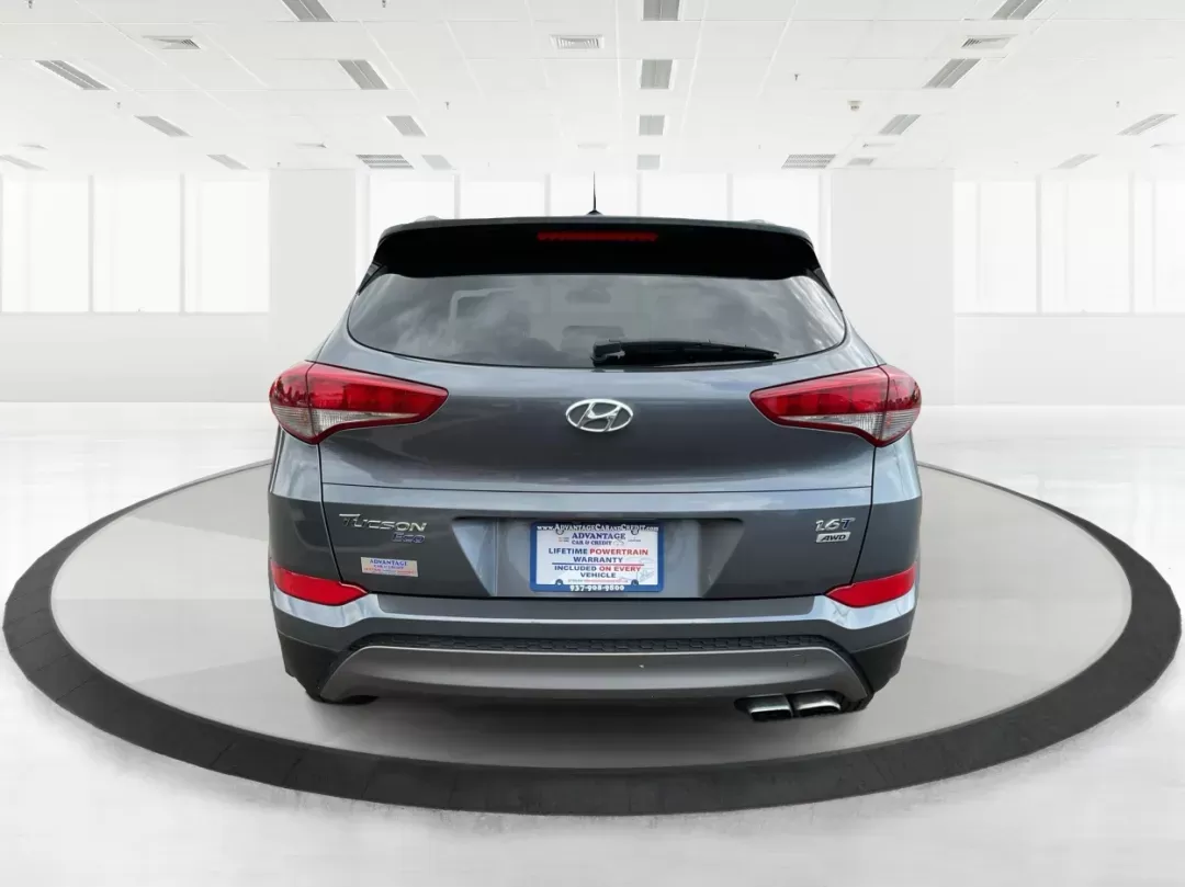 2016 Hyundai Tucson Eco (KM8J3CA24GU) with an 1.6L I-4 gasoline direct injection engine, located at 8750 N County Rd 25A, Piqua, OH, 45356, (937) 908-9800, 40.164391, -84.232513 - 2016 Hyundai Tucson Eco - Photo#3