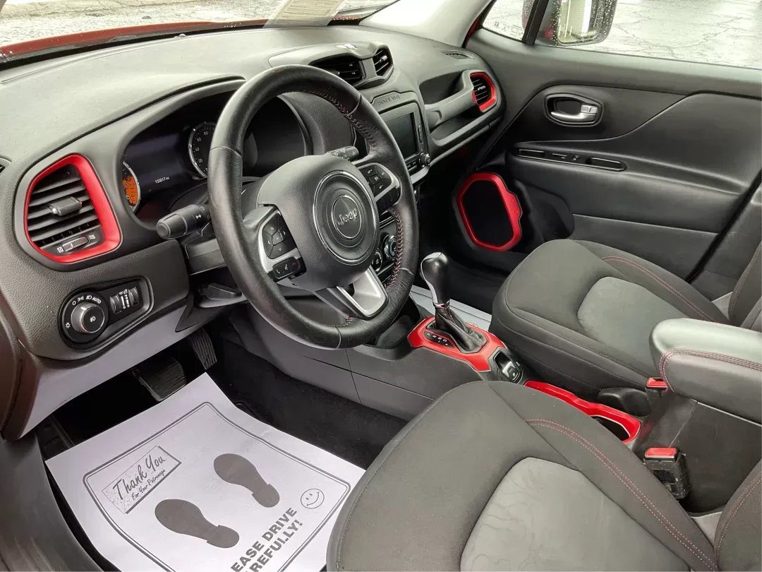 2016 Jeep Renegade Trailhawk (ZACCJBCT1GP) with an Tigershark MultiAir 2.4L I-4 variable valve contro engine, located at 1099 N County Rd 25A , Troy, OH, 45373, (937) 908-9800, 40.057079, -84.212883 - 2016 Jeep Renegade Trailhawk - Photo#8