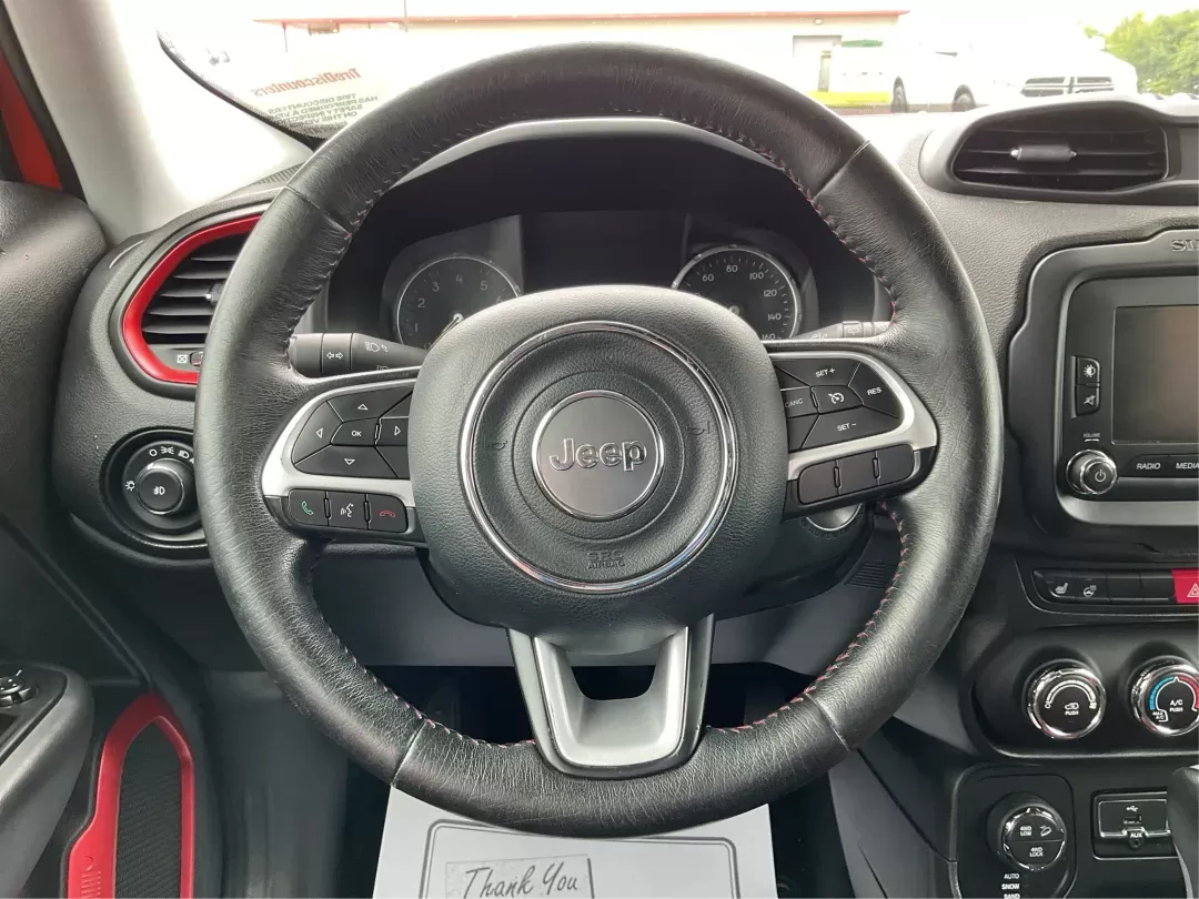 2016 Jeep Renegade Trailhawk (ZACCJBCT1GP) with an Tigershark MultiAir 2.4L I-4 variable valve contro engine, located at 1099 N County Rd 25A , Troy, OH, 45373, (937) 908-9800, 40.057079, -84.212883 - 2016 Jeep Renegade Trailhawk - Photo#15