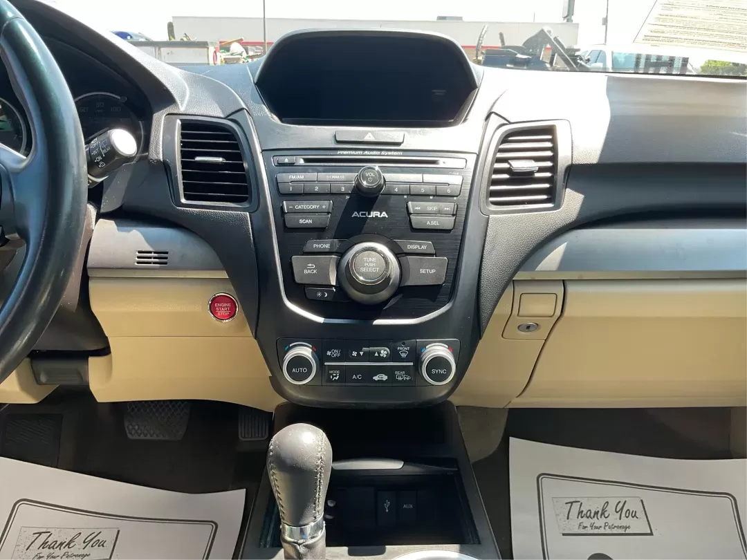 2016 Acura RDX 6-Spd AT (5J8TB3H33GL) with an 3.5L V6 DOHC 24V engine, 6-Speed Automatic transmission, located at 1230 East Main St, Xenia, OH, 45385, (937) 908-9800, 39.688026, -83.910172 - Photo#12