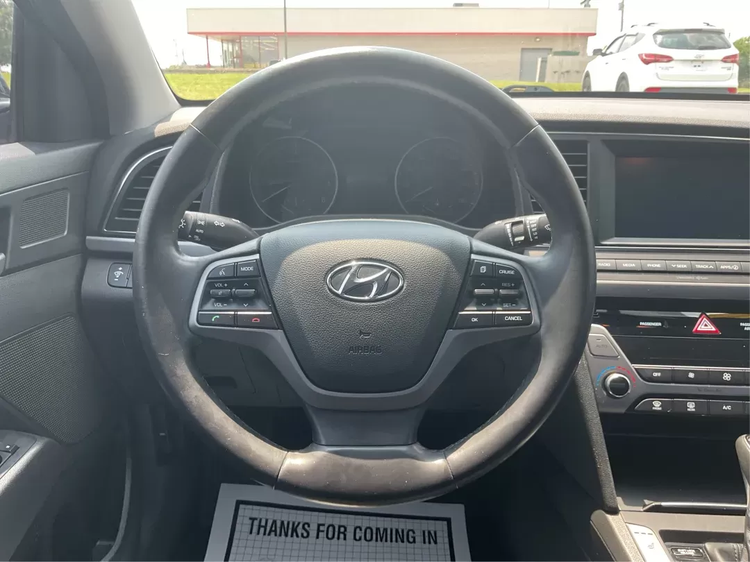 2017 Hyundai Elantra Value Edition (5NPD84LF6HH) with an Nu 2L I-4 DOHC engine, located at 8750 N County Rd 25A, Piqua, OH, 45356, (937) 908-9800, 40.164391, -84.232513 - Photo#15