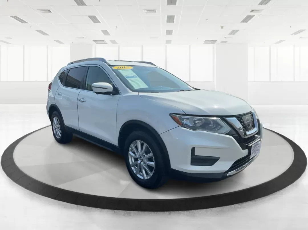 2017 Nissan Rogue SV (5N1AT2MV3HC) with an 2.5L I-4 DOHC engine, located at 1099 N County Rd 25A , Troy, OH, 45373, (937) 908-9800, 40.057079, -84.212883 - Photo#0