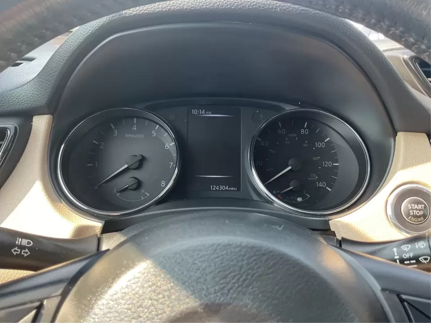 2017 Nissan Rogue SV (5N1AT2MV3HC) with an 2.5L I-4 DOHC engine, located at 1099 N County Rd 25A, Troy, OH, 45373, (937) 908-9800, 40.057079, -84.212883 - Photo#14