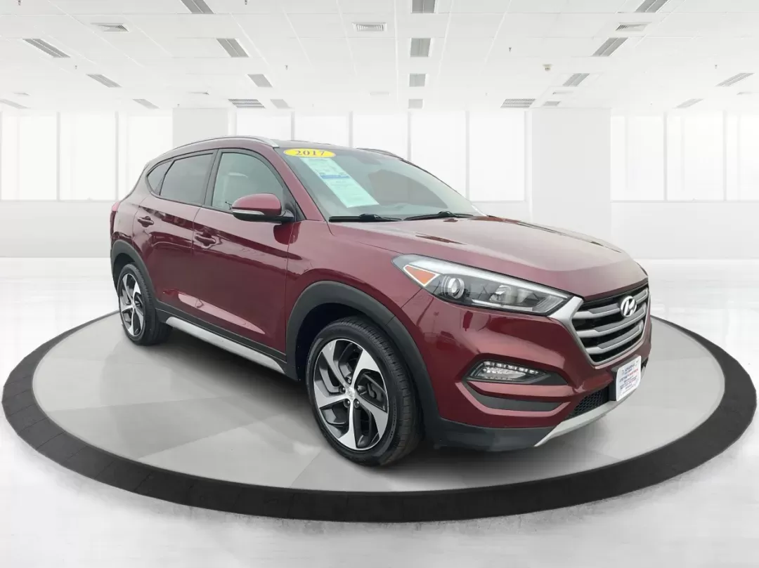 2017 Hyundai Tucson Sport (KM8J3CA29HU) with an 1.6L I-4 gasoline direct injection engine, located at 1099 N County Rd 25A , Troy, OH, 45373, (937) 908-9800, 40.057079, -84.212883 - Photo#0