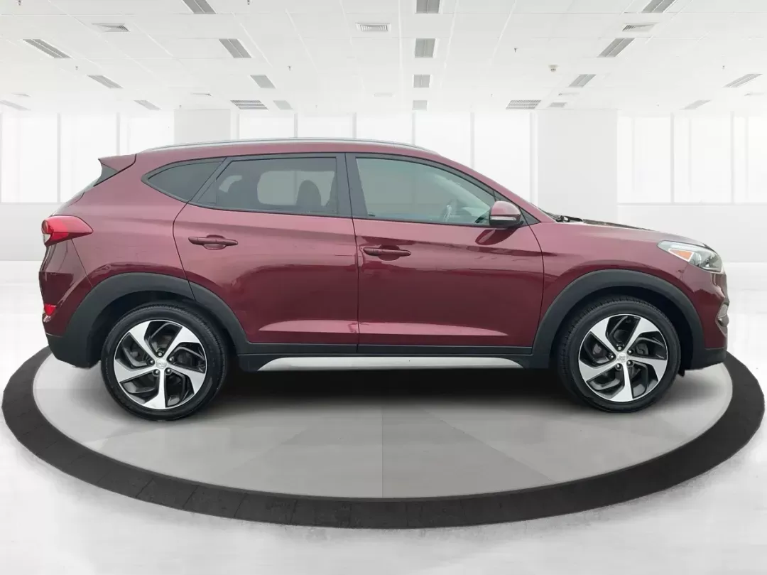 2017 Hyundai Tucson Sport (KM8J3CA29HU) with an 1.6L I-4 gasoline direct injection engine, located at 1099 N County Rd 25A , Troy, OH, 45373, (937) 908-9800, 40.057079, -84.212883 - Photo#1