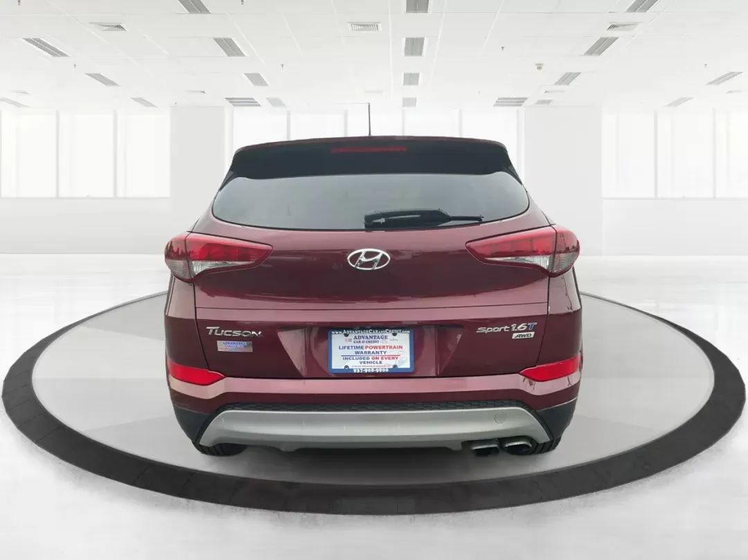 2017 Hyundai Tucson Sport (KM8J3CA29HU) with an 1.6L I-4 gasoline direct injection engine, located at 1099 N County Rd 25A , Troy, OH, 45373, (937) 908-9800, 40.057079, -84.212883 - Photo#3