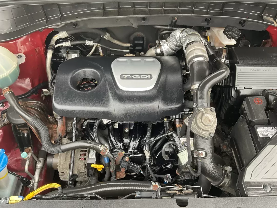 2017 Hyundai Tucson Sport (KM8J3CA29HU) with an 1.6L I-4 gasoline direct injection engine, located at 1099 N County Rd 25A , Troy, OH, 45373, (937) 908-9800, 40.057079, -84.212883 - Photo#10