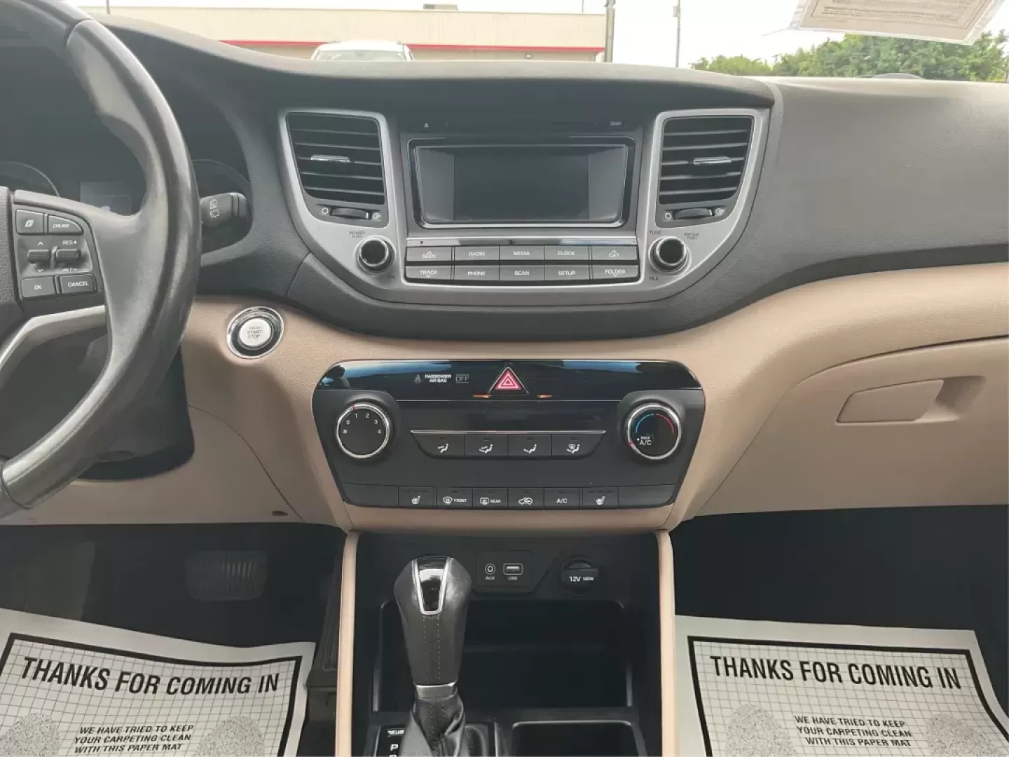 2017 Hyundai Tucson Sport (KM8J3CA29HU) with an 1.6L I-4 gasoline direct injection engine, located at 1099 N County Rd 25A, Troy, OH, 45373, (937) 908-9800, 40.057079, -84.212883 - 2017 Hyundai Tucson Sport - Photo#12