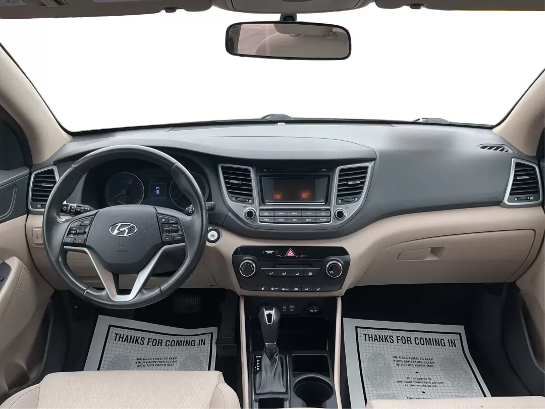 2017 Hyundai Tucson Sport (KM8J3CA29HU) with an 1.6L I-4 gasoline direct injection engine, located at 1099 N County Rd 25A , Troy, OH, 45373, (937) 908-9800, 40.057079, -84.212883 - Photo#19