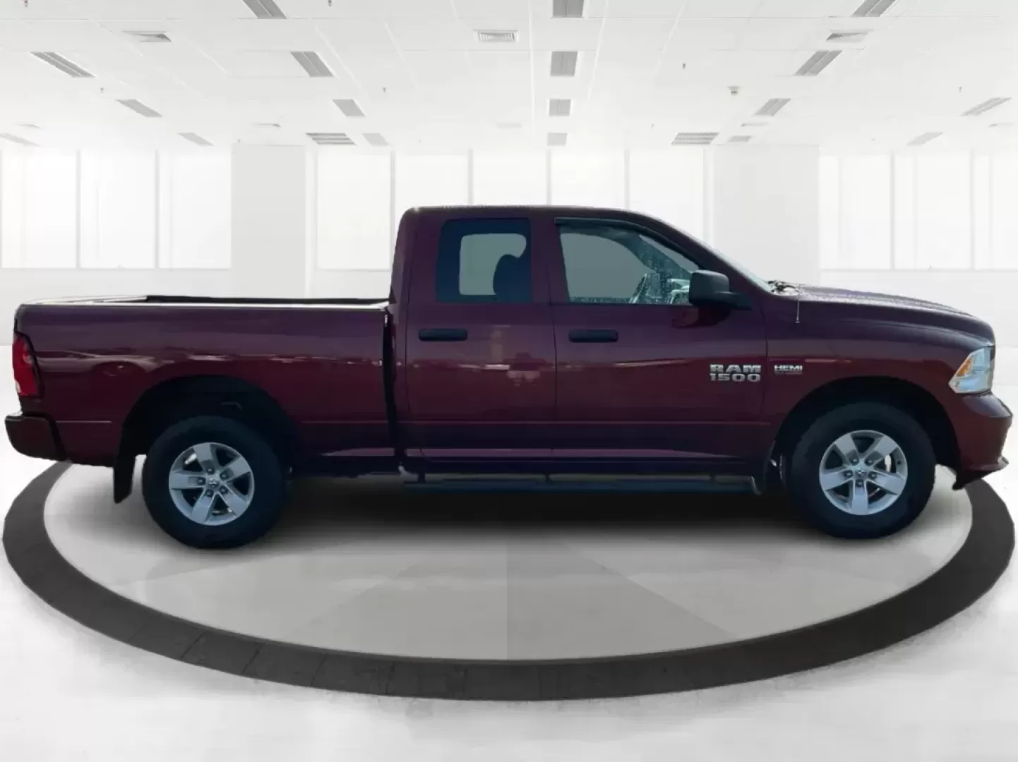 2018 Ram 1500 Express Quad Cab 4x4 6'4 Box (1C6RR7FT8JS) with an Other engine, located at 880 E. National Road, Vandalia, OH, 45377, (937) 908-9800, 39.891918, -84.183594 - 2018 Ram 1500 Express Quad Cab 4x4 6'4 Box - Photo#1
