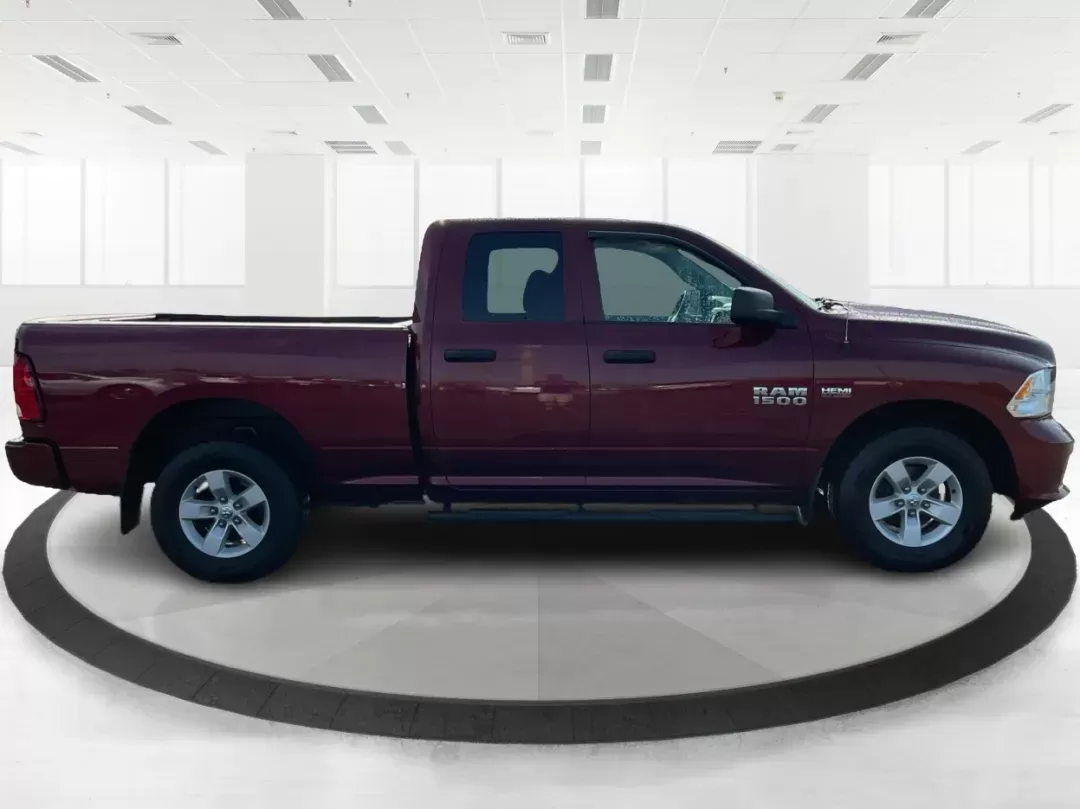 2018 Ram 1500 Express Quad Cab 4x4 6'4 Box (1C6RR7FT8JS) with an Other engine, located at 880 E. National Road, Vandalia, OH, 45377, (937) 908-9800, 39.891918, -84.183594 - 2018 Ram 1500 Express Quad Cab 4x4 6'4 Box - Photo#1