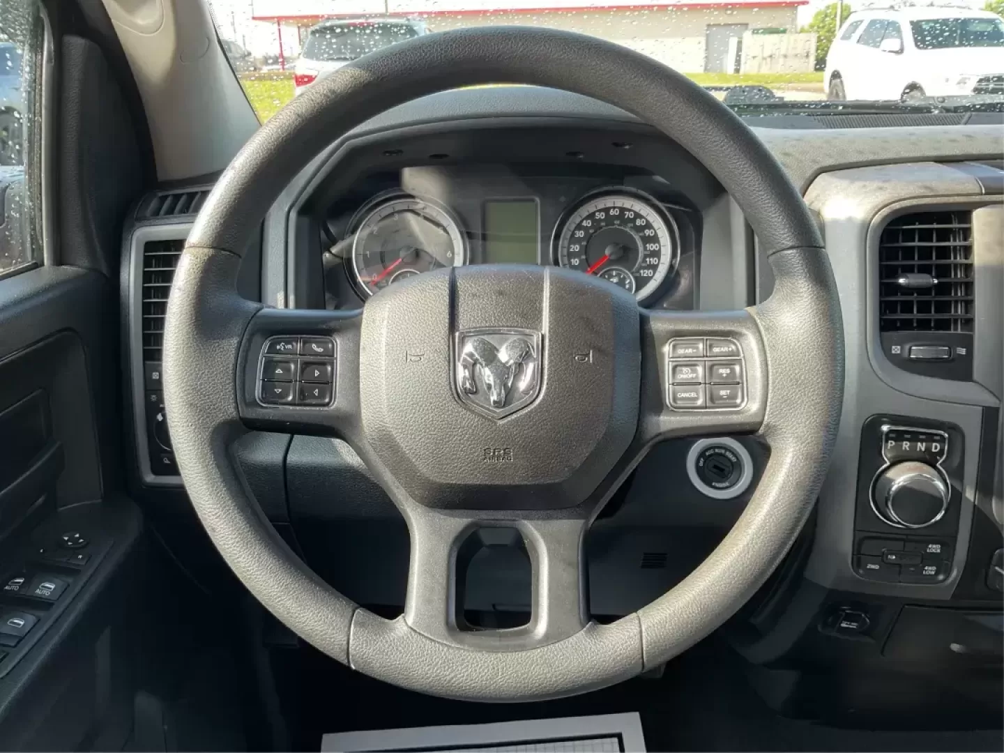 2018 Ram 1500 Express Quad Cab 4x4 6'4 Box (1C6RR7FT8JS) with an Other engine, located at 880 E. National Road, Vandalia, OH, 45377, (937) 908-9800, 39.891918, -84.183594 - 2018 Ram 1500 Express Quad Cab 4x4 6'4 Box - Photo#14