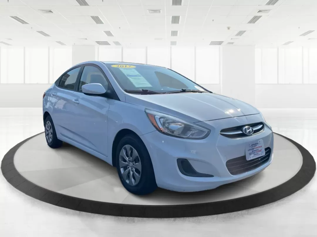 2017 Hyundai Accent SE 4-Door 6A (KMHCT4AE7HU) with an 1.6L L4 DOHC 16V engine, 6-Speed Automatic transmission, located at 401 Woodman Dr, Riverside, OH, 45431, (937) 908-9800, 39.760899, -84.123421 - Photo#0