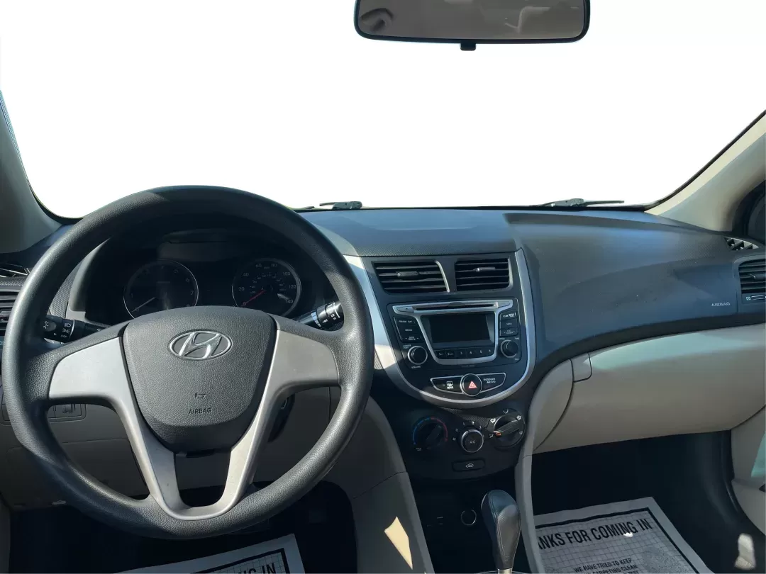 2017 Hyundai Accent SE 4-Door 6A (KMHCT4AE7HU) with an 1.6L L4 DOHC 16V engine, 6-Speed Automatic transmission, located at 401 Woodman Dr, Riverside, OH, 45431, (937) 908-9800, 39.760899, -84.123421 - Photo#19