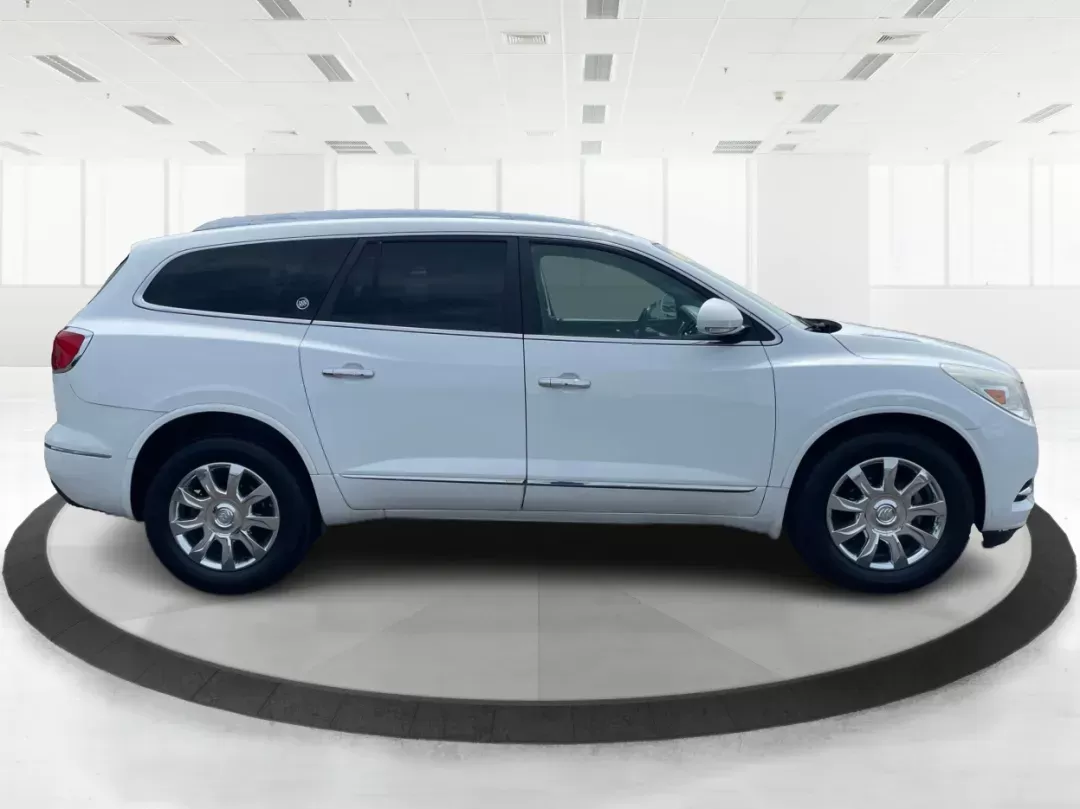 2016 Buick Enclave Leather (5GAKRBKD2GJ) with an 3.6L V-6 gasoline direct injection engine, located at 8750 N County Rd 25A, Piqua, OH, 45356, (937) 908-9800, 40.164391, -84.232513 - Photo#1