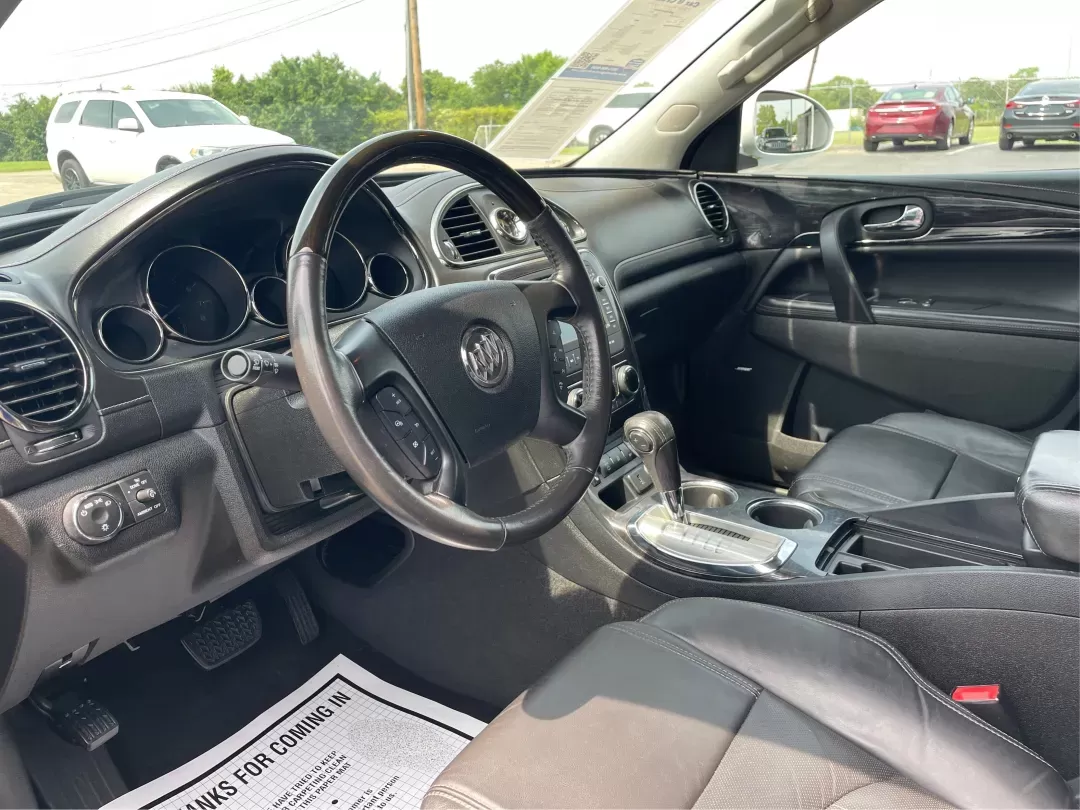 2016 Buick Enclave Leather (5GAKRBKD2GJ) with an 3.6L V-6 gasoline direct injection engine, located at 8750 N County Rd 25A, Piqua, OH, 45356, (937) 908-9800, 40.164391, -84.232513 - Photo#8
