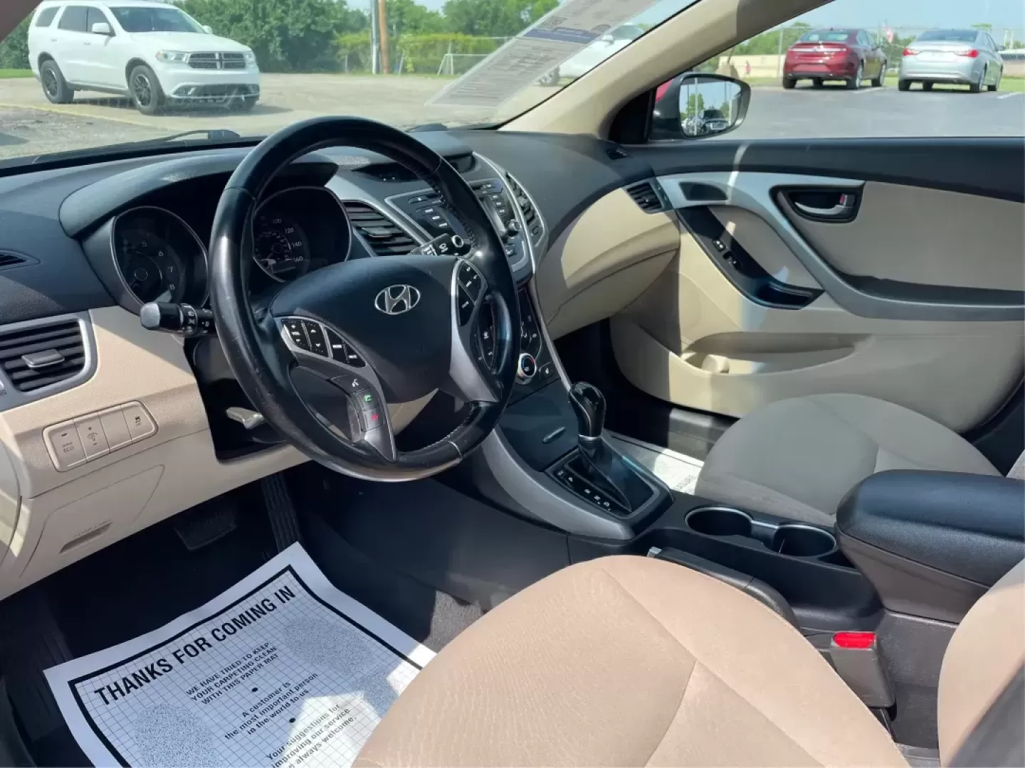 2016 Hyundai Elantra Value Edition (5NPDH4AE8GH) with an Nu 1.8L I-4 DOHC engine, located at 1099 N County Rd 25A, Troy, OH, 45373, (937) 908-9800, 40.057079, -84.212883 - 2016 Hyundai Elantra Value Edition - Photo#8