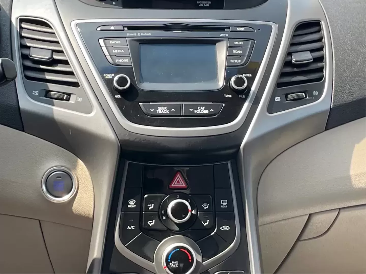 2016 Hyundai Elantra Value Edition (5NPDH4AE8GH) with an Nu 1.8L I-4 DOHC engine, located at 1099 N County Rd 25A, Troy, OH, 45373, (937) 908-9800, 40.057079, -84.212883 - 2016 Hyundai Elantra Value Edition - Photo#12