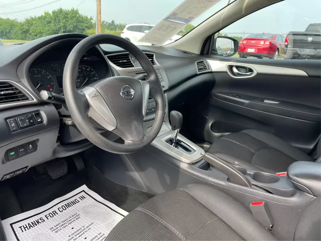 2014 Nissan Sentra S (3N1AB7AP8EL) with an 1.8L I-4 DOHC engine, located at 1951 S Dayton Lakeview Rd., New Carlisle, OH, 45344, (937) 908-9800, 39.890999, -84.050255 - 2014 Nissan Sentra S - Photo#8