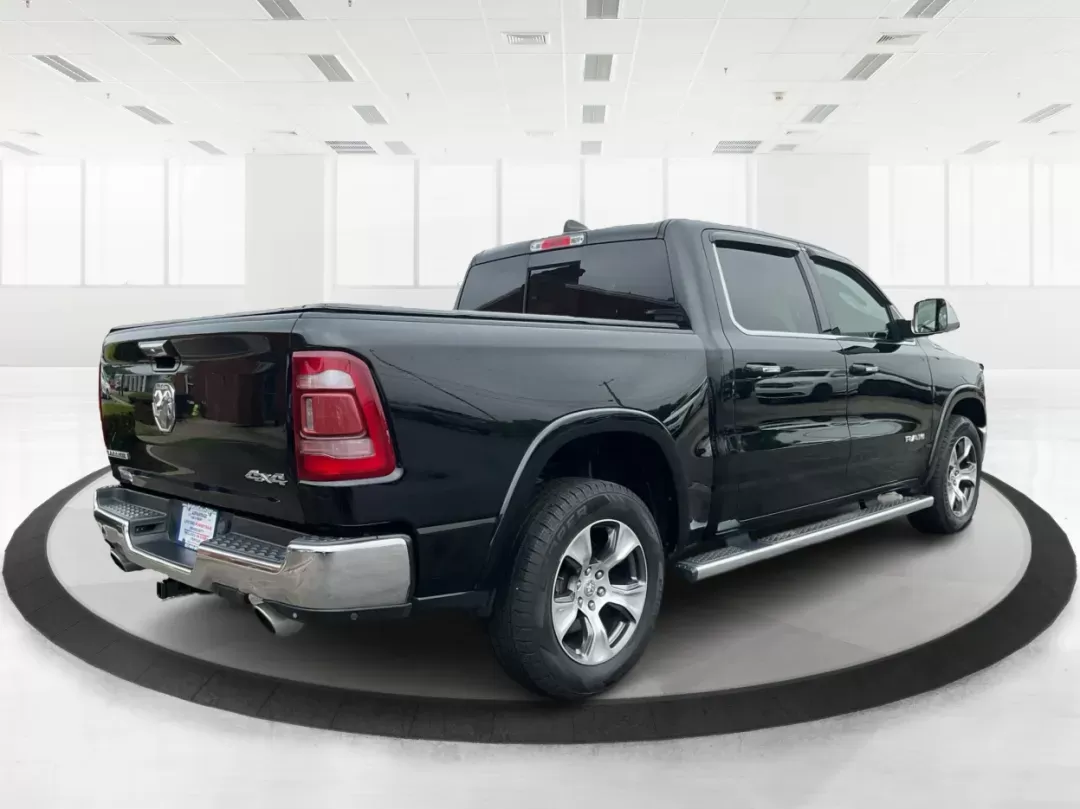 2019 Ram 1500 Laramie Crew Cab SWB 4WD (1C6SRFJT5KN) with an 5.7L V8 OHV 16V engine, 8-Speed Automatic transmission, located at 1230 East Main St, Xenia, OH, 45385, (937) 908-9800, 39.688026, -83.910172 - Photo#2