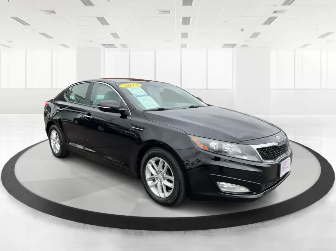 2013 Kia Optima LX (5XXGM4A72DG) with an 2.4L I-4 gasoline direct injection engine, located at 401 Woodman Dr, Riverside, OH, 45431, (937) 908-9800, 39.760899, -84.123421 - Photo#0