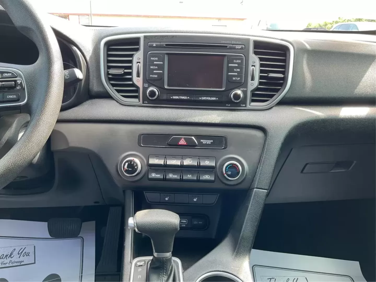 2017 Kia Sportage LX (KNDPM3ACXH7) with an Theta II 2.4L I-4 gasoline direct injection engine, located at 8750 N County Rd 25A, Piqua, OH, 45356, (937) 908-9800, 40.164391, -84.232513 - Photo#12