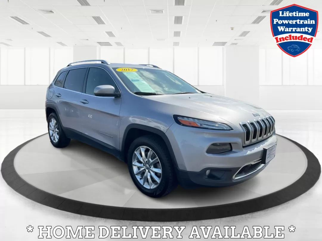2017 Jeep Cherokee Limited 4x4 (1C4PJMDB5HW) with an Other engine, located at 401 Woodman Dr, Riverside, OH, 45431, (937) 908-9800, 39.760899, -84.123421 - Photo#0