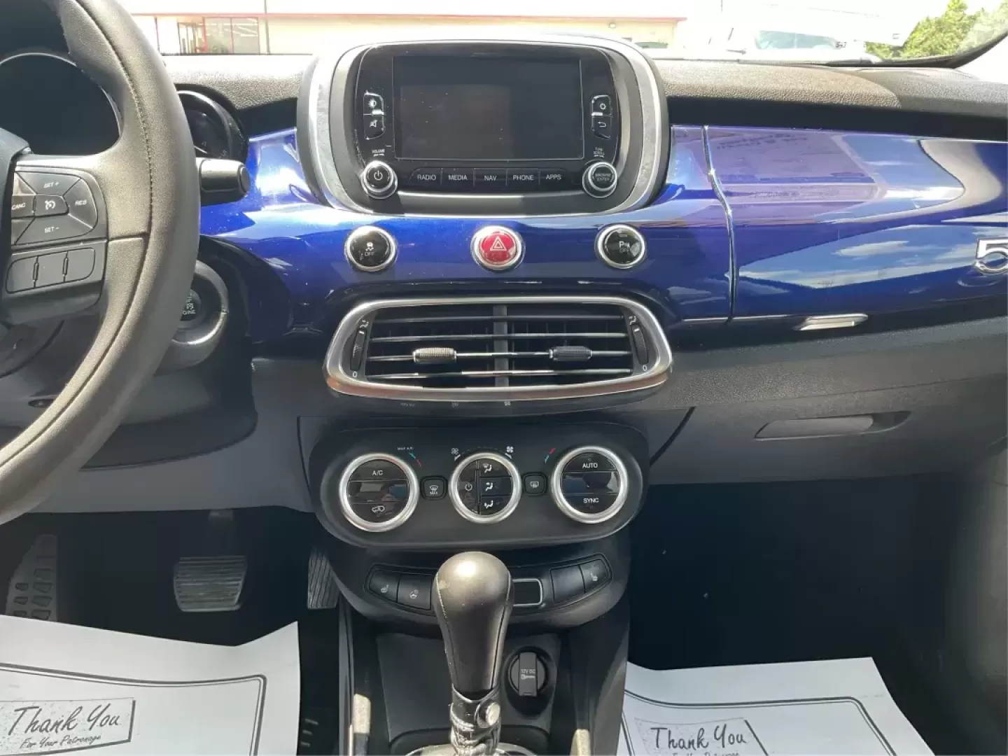 2016 FIAT 500X Lounge (ZFBCFYDT9GP) with an MultiAir 2.4L I-4 variable valve control engine, located at 8750 N County Rd 25A, Piqua, OH, 45356, (937) 908-9800, 40.164391, -84.232513 - Photo#12