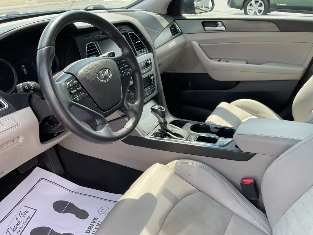 2015 Hyundai Sonata Sport (5NPE34AF2FH) with an 2.4L I-4 gasoline direct injection engine, located at 401 Woodman Dr, Riverside, OH, 45431, (937) 908-9800, 39.760899, -84.123421 - Photo#8