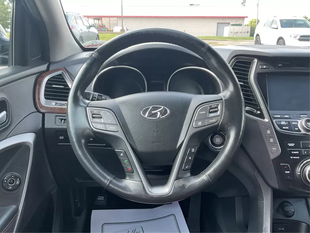 2013 Hyundai Santa Fe Limited (KM8SRDHF5DU) with an Lambda II 3.3L V-6 gasoline direct injection engine, located at 1099 N County Rd 25A , Troy, OH, 45373, (937) 908-9800, 40.057079, -84.212883 - **Experience Every Journey with Style and Comfort: 2013 Hyundai Santa Fe Limited at Advantage Car and Credit!**<br /> <br /> Are you looking for a vehicle that seamlessly blends comfort, capability, and style for your family adventures or daily commutes? Look no further! The 2013 Hyundai Santa Fe Li - Photo#15