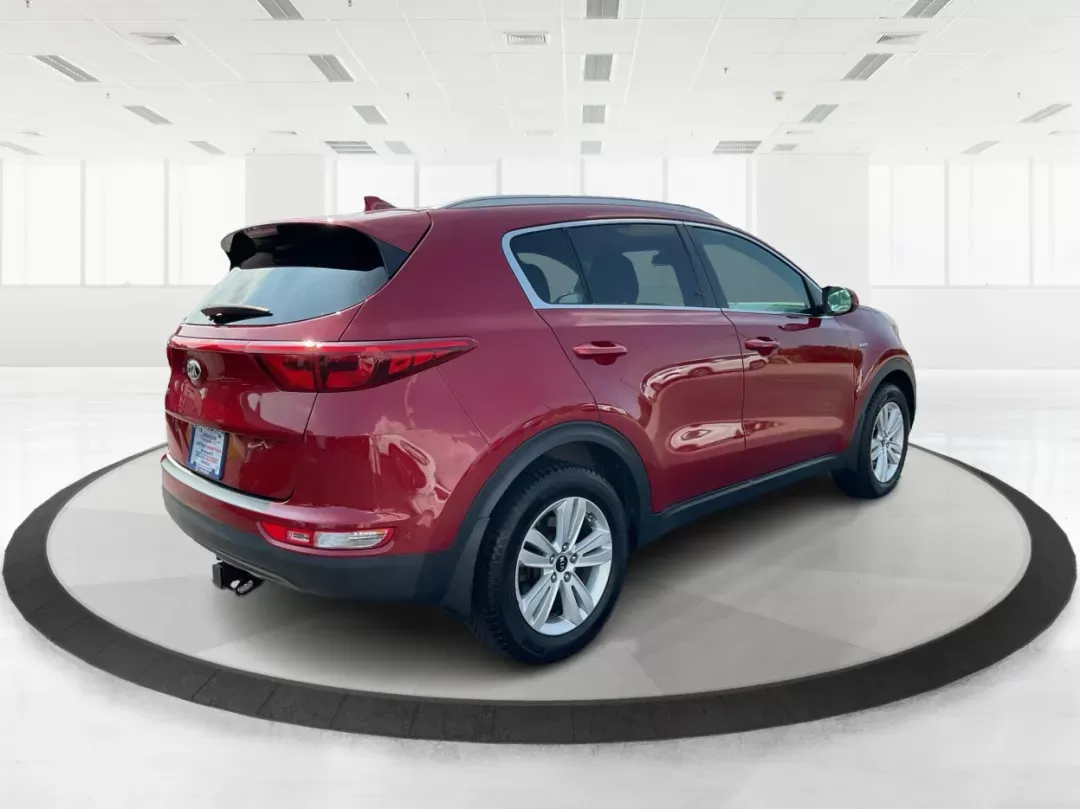 2017 Kia Sportage LX (KNDPMCAC7H7) with an Theta II 2.4L I-4 gasoline direct injection engine, located at 880 E. National Road, Vandalia, OH, 45377, (937) 908-9800, 39.891918, -84.183594 - Photo#2