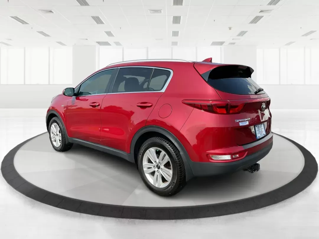 2017 Kia Sportage LX (KNDPMCAC7H7) with an Theta II 2.4L I-4 gasoline direct injection engine, located at 880 E. National Road, Vandalia, OH, 45377, (937) 908-9800, 39.891918, -84.183594 - Photo#4