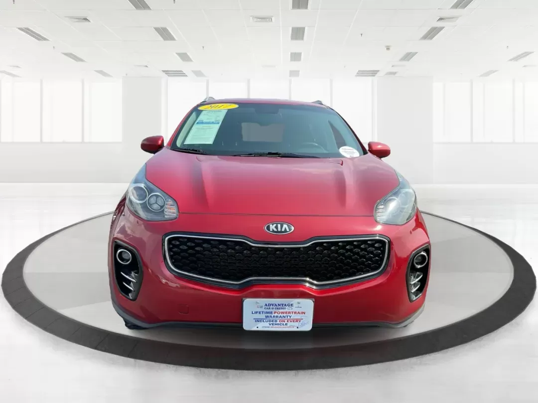 2017 Kia Sportage LX (KNDPMCAC7H7) with an Theta II 2.4L I-4 gasoline direct injection engine, located at 880 E. National Road, Vandalia, OH, 45377, (937) 908-9800, 39.891918, -84.183594 - Photo#6