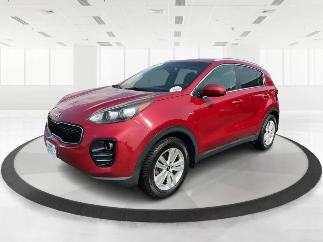 2017 Kia Sportage LX (KNDPMCAC7H7) with an Theta II 2.4L I-4 gasoline direct injection engine, located at 880 E. National Road, Vandalia, OH, 45377, (937) 908-9800, 39.891918, -84.183594 - Photo#7