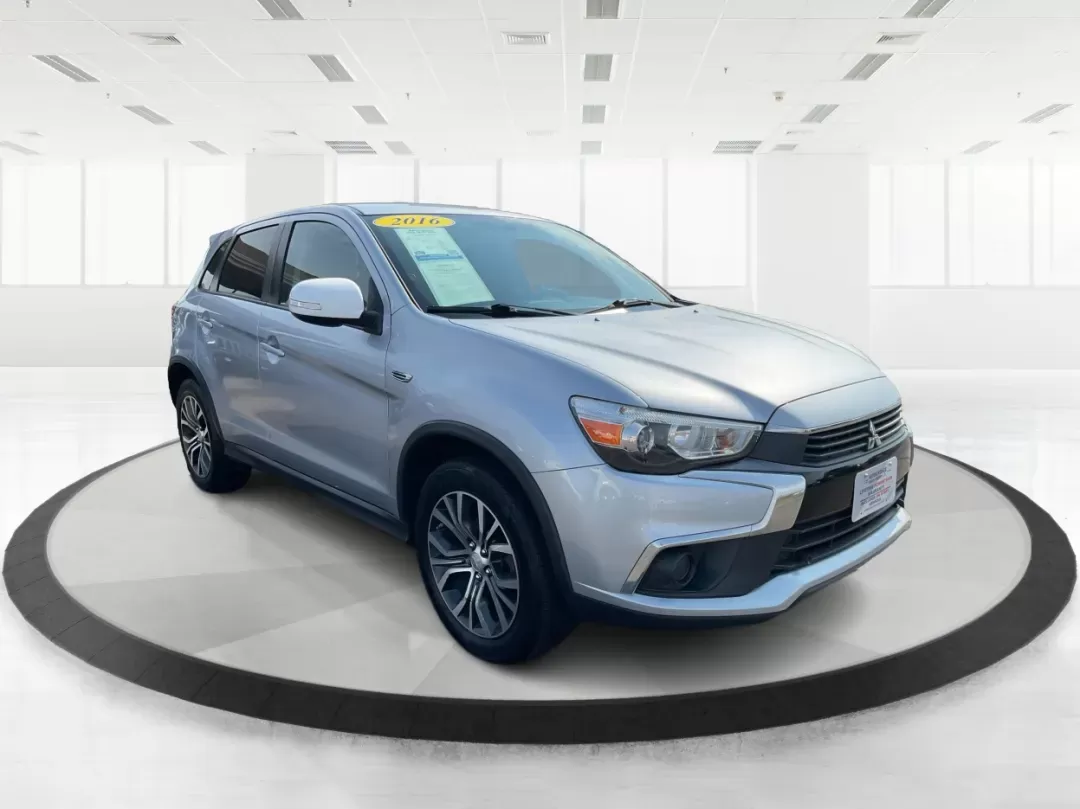 2016 Mitsubishi Outlander Sport 2.0 ES (JA4AP3AU5GZ) with an 2L I-4 DOHC engine, located at 880 E. National Road, Vandalia, OH, 45377, (937) 908-9800, 39.891918, -84.183594 - Photo#0
