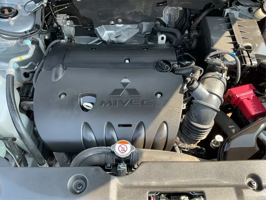 2016 Mitsubishi Outlander Sport 2.0 ES (JA4AP3AU5GZ) with an 2L I-4 DOHC engine, located at 880 E. National Road, Vandalia, OH, 45377, (937) 908-9800, 39.891918, -84.183594 - Photo#10