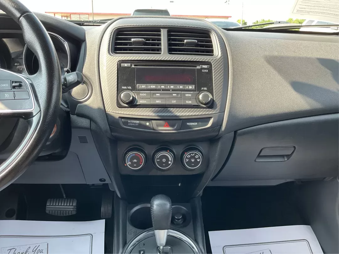 2016 Mitsubishi Outlander Sport 2.0 ES (JA4AP3AU5GZ) with an 2L I-4 DOHC engine, located at 880 E. National Road, Vandalia, OH, 45377, (937) 908-9800, 39.891918, -84.183594 - Photo#12