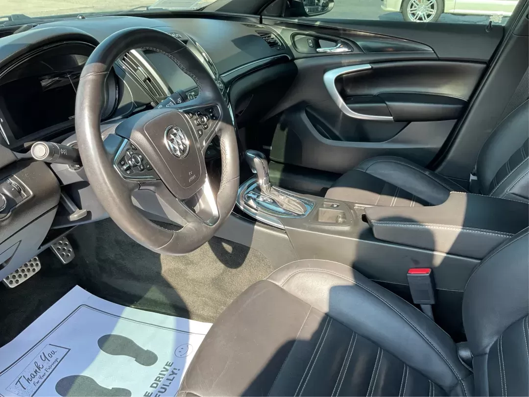 2017 Buick Regal Turbo GS (2G4GU5GX8H9) with an 2L I-4 gasoline direct injection engine, located at 8750 N County Rd 25A, Piqua, OH, 45356, (937) 908-9800, 40.164391, -84.232513 - Photo#8