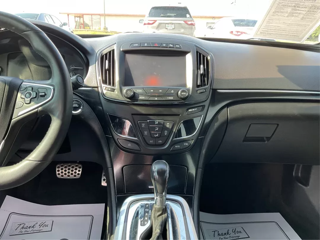 2017 Buick Regal Turbo GS (2G4GU5GX8H9) with an 2L I-4 gasoline direct injection engine, located at 8750 N County Rd 25A, Piqua, OH, 45356, (937) 908-9800, 40.164391, -84.232513 - Photo#12