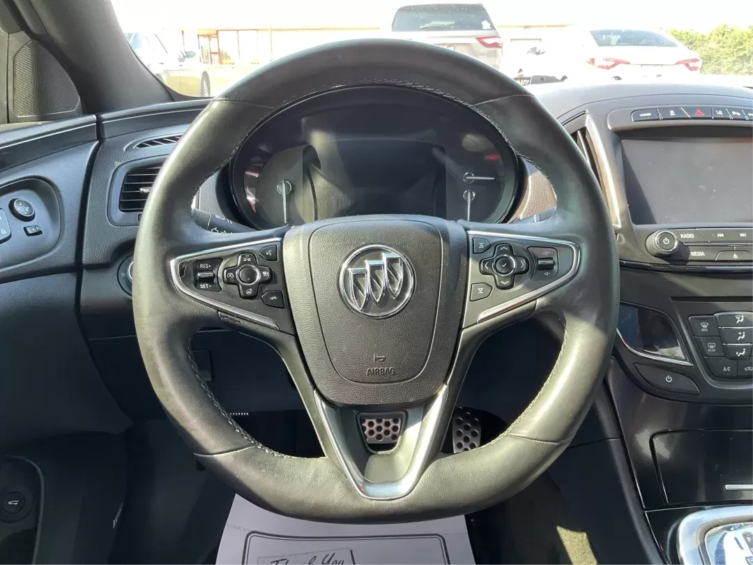 2017 Buick Regal Turbo GS (2G4GU5GX8H9) with an 2L I-4 gasoline direct injection engine, located at 8750 N County Rd 25A, Piqua, OH, 45356, (937) 908-9800, 40.164391, -84.232513 - Photo#15