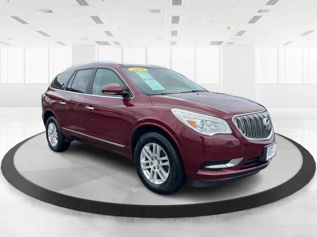 2015 Buick Enclave Convenience FWD (5GAKRAKD6FJ) with an 3.6L V6 DOHC 24V engine, 6-Speed Automatic Overdrive transmission, located at 8750 N County Rd 25A, Piqua, OH, 45356, (937) 908-9800, 40.164391, -84.232513 - Photo#0