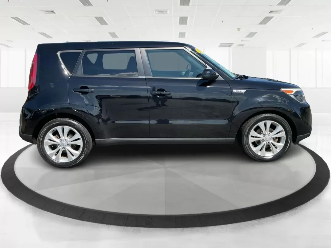 2015 Kia Soul + (KNDJP3A55F7) with an 2L I-4 gasoline direct injection engine, located at 1951 S Dayton Lakeview Rd., New Carlisle, OH, 45344, (937) 908-9800, 39.890999, -84.050255 - Photo#1