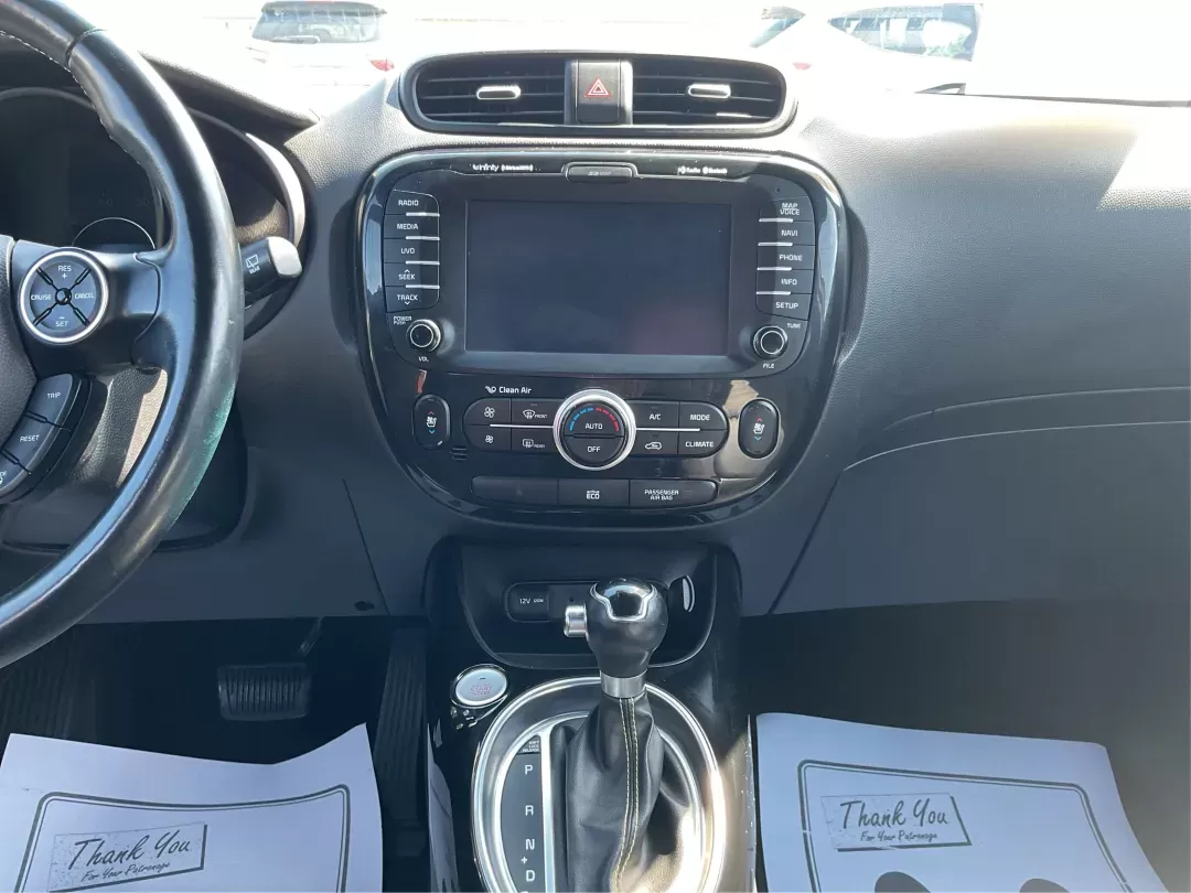 2015 Kia Soul + (KNDJP3A55F7) with an 2L I-4 gasoline direct injection engine, located at 1951 S Dayton Lakeview Rd., New Carlisle, OH, 45344, (937) 908-9800, 39.890999, -84.050255 - Photo#11
