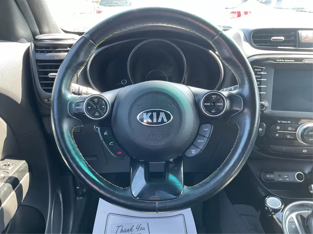 2015 Kia Soul + (KNDJP3A55F7) with an 2L I-4 gasoline direct injection engine, located at 1951 S Dayton Lakeview Rd., New Carlisle, OH, 45344, (937) 908-9800, 39.890999, -84.050255 - Photo#14