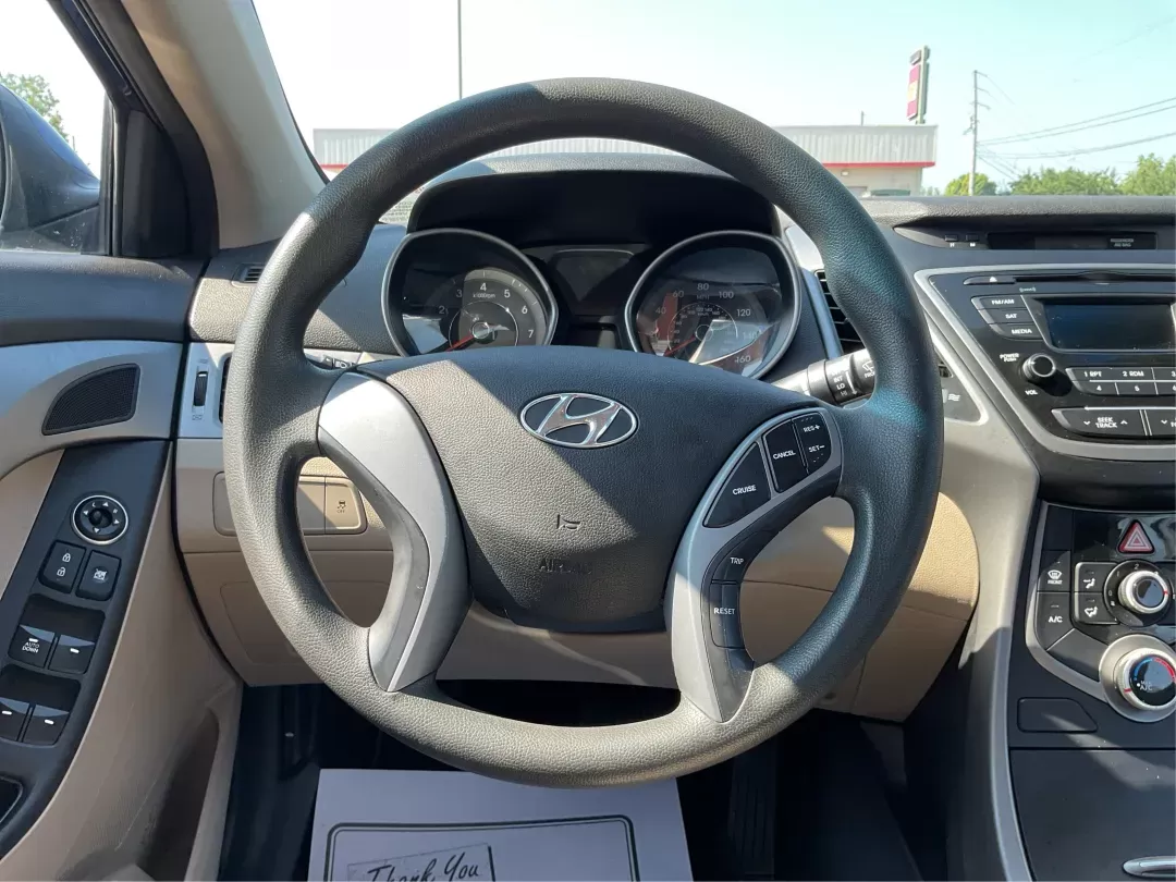 2016 Hyundai Elantra SE (5NPDH4AE5GH) with an Nu 1.8L I-4 DOHC engine, located at 1951 S Dayton Lakeview Rd., New Carlisle, OH, 45344, (937) 908-9800, 39.890999, -84.050255 - Photo#14