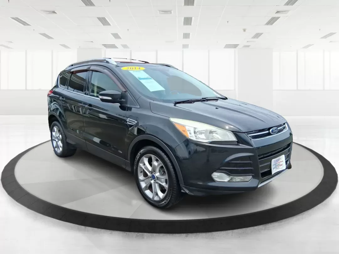 2014 Ford Escape Titanium (1FMCU9J96EU) with an EcoBoost 1.6L I-4 gasoline direct injection engine, located at 4508 South Dixie Dr, Moraine, OH, 45439, (937) 908-9800, 39.689976, -84.218452 - Photo#0