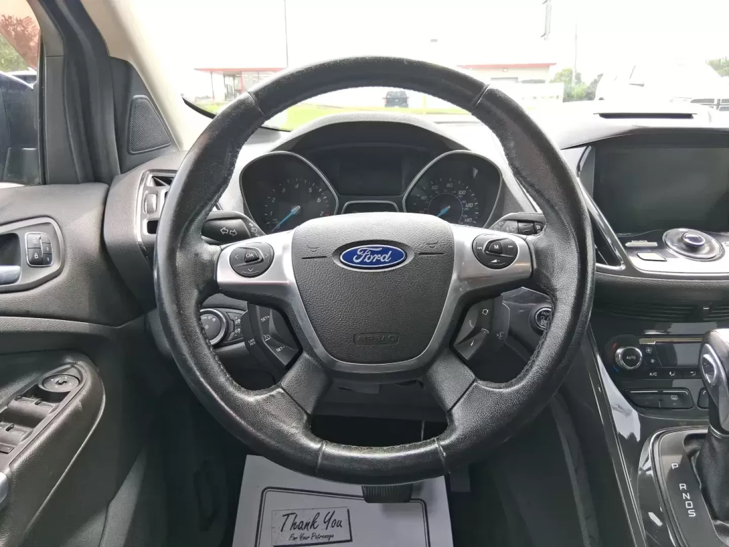 2014 Ford Escape Titanium (1FMCU9J96EU) with an EcoBoost 1.6L I-4 gasoline direct injection engine, located at 4508 South Dixie Dr, Moraine, OH, 45439, (937) 908-9800, 39.689976, -84.218452 - Photo#15